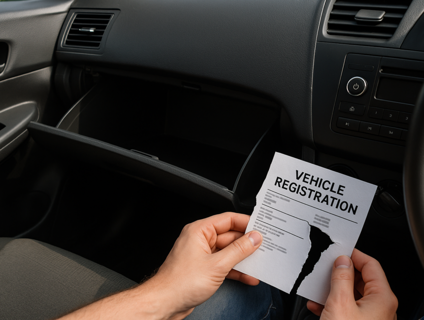 Steps to Replace a Lost or Damaged Registration